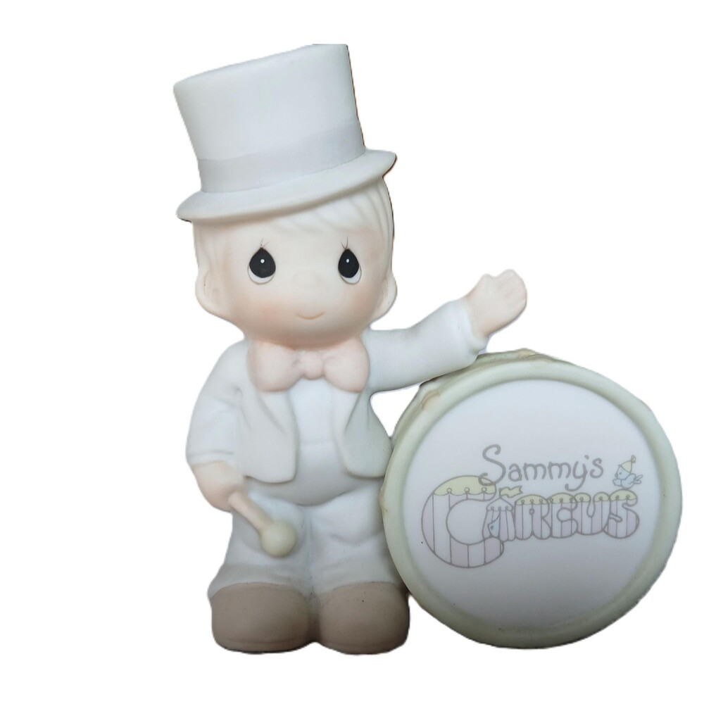 Vintage Precious Moments Collin 529214 Figurine Sammys Circus 3.5 inch